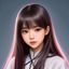 宅系少女用户头像，书签整理达人